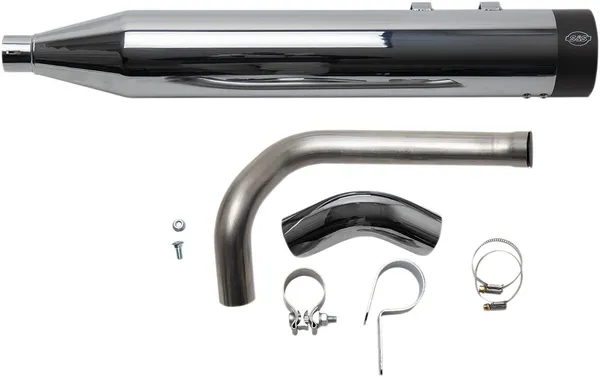 Silencieux S&S CYCLE Muffler Shadow CH 9-19FL - vue 2