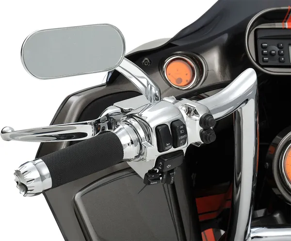 Rétroviseur ovale Drag Specialties - vue 4