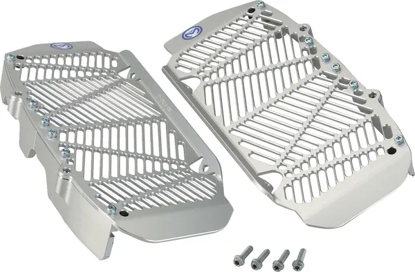 Protections de radiateur argent Triumph Moose Offroad - vue 2