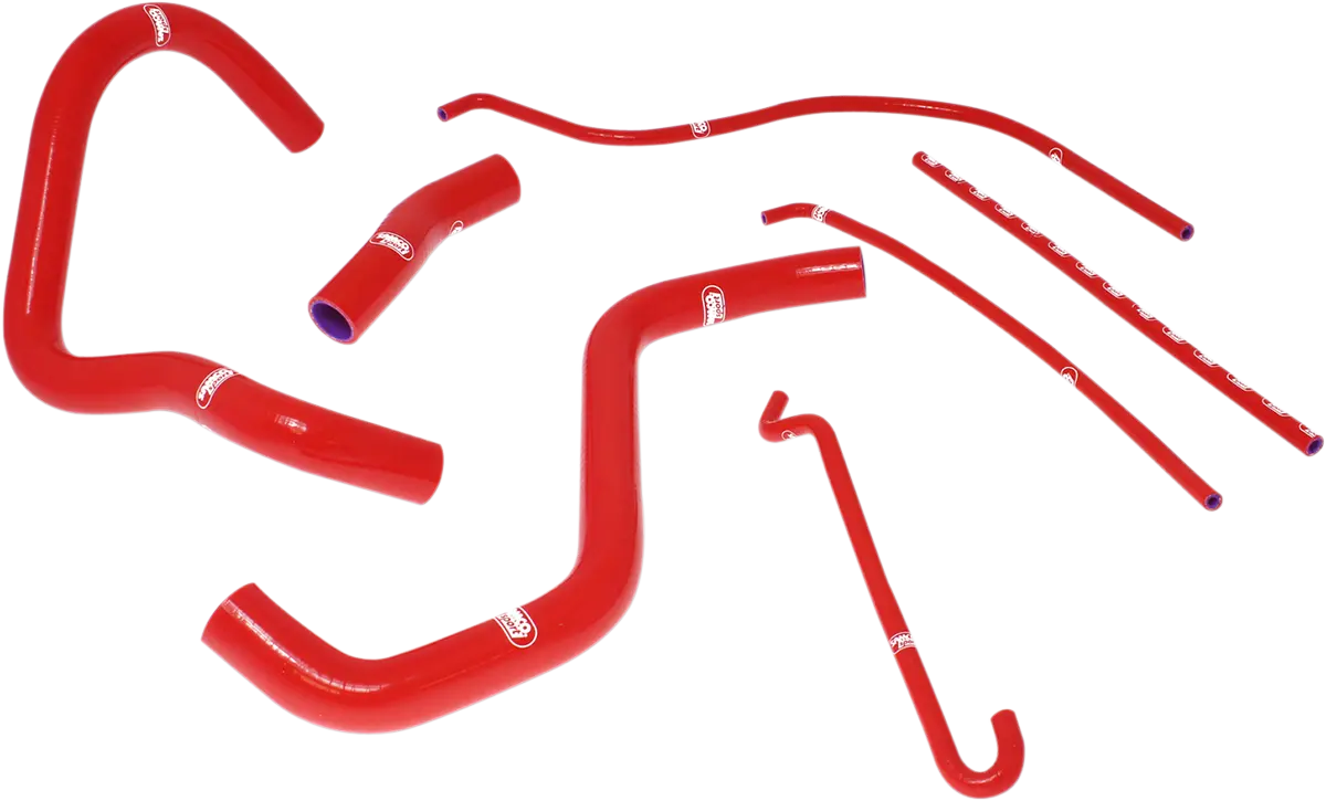 Radiator hose kit suz red