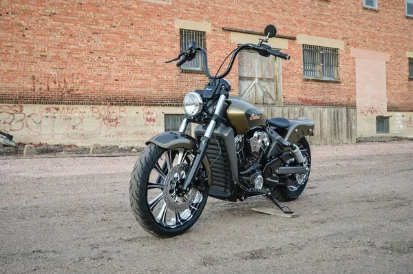 Déflecteur latéral Klock Werks Honeycomb pour Indian Scout - vue 3