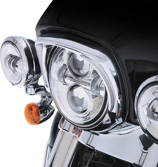 Bezel Phare Chrome CIRO - vue 3