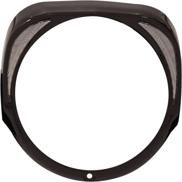 Bezel phare avant noir Ciro - vue 2