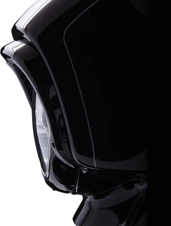 Bezel phare avant noir Ciro - vue 3
