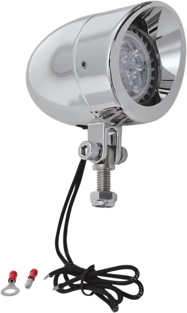 Feu additionnel mini LED Driving Light Show Chrome