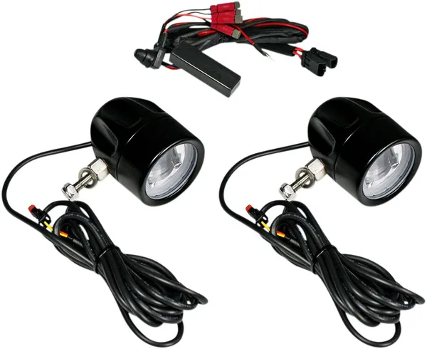 Feu additionnel Light fog universel noir CUSTOM DYNAMICS
