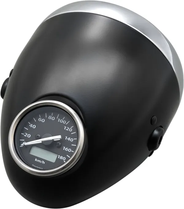 Phare Daytona Vintage H4 noir (réf. 12060) - vue 6