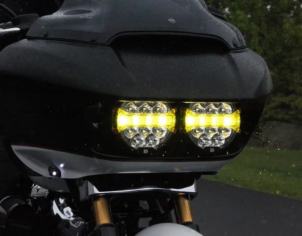 Kit de phares à LED de modernisation D14 Destroyer pour Harley-Davidson Road Glide DENALI - vue 3