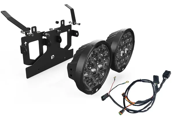 Kit de phares à LED de modernisation D14 Destroyer pour Harley-Davidson Road Glide DENALI - vue 4