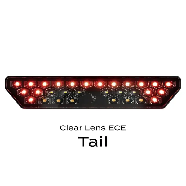 Feu arrière LED J.W. SPEAKER avec stop, clignotant et feu de recul - vue 4