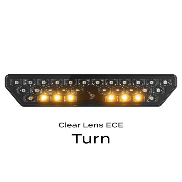 Feu arrière LED J.W. SPEAKER avec stop, clignotant et feu de recul - vue 6