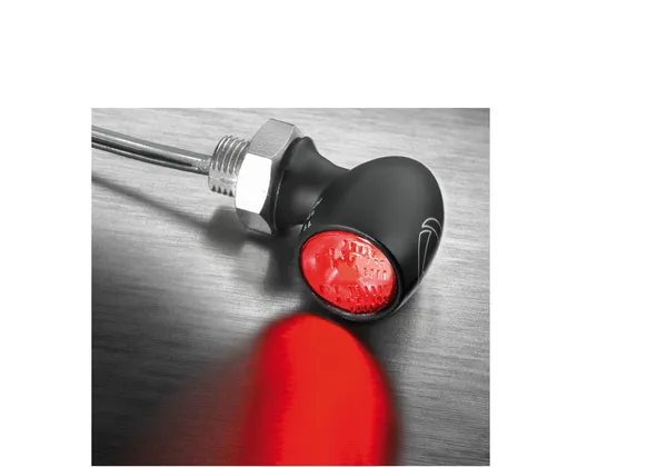 Feu additionnel Kellermann Atto RB noir-chromé V - vue 3