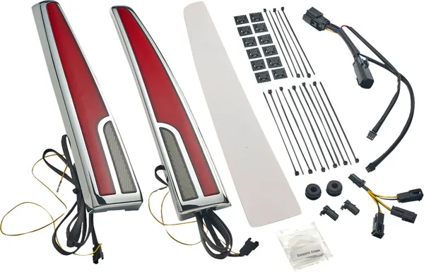 Feu arrière LED Tri Glide rouge CIRO