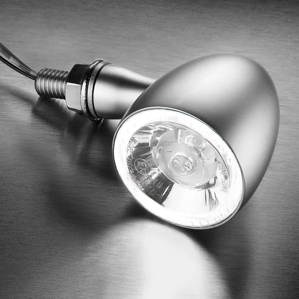 Clignotant chrome clair Kellermann Bullet 1000 - vue 3