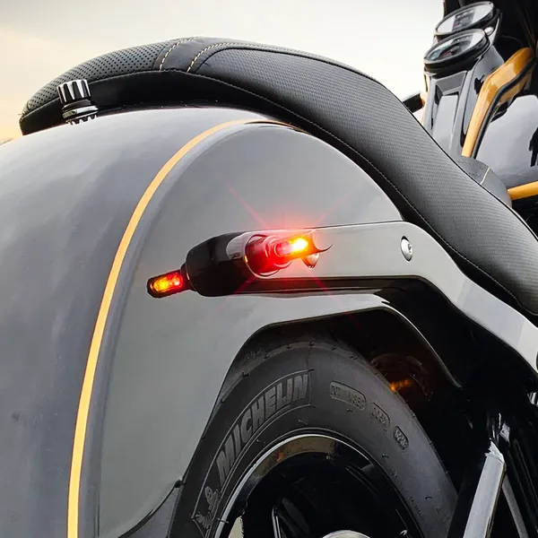 Clignotants de garde-boue 3-en-1 Winglet Micro Heinz Bikes - vue 2