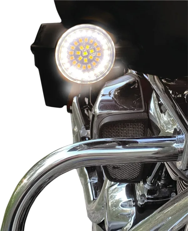 Insertions de clignotant avant Dual Ring DRAG SPECIALTIES - vue 2