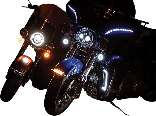 Clignotants avant LED Tracer Kuryakyn - vue 6