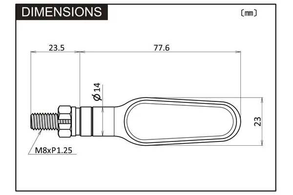 Clignotant Daytona D-Light - vue 7