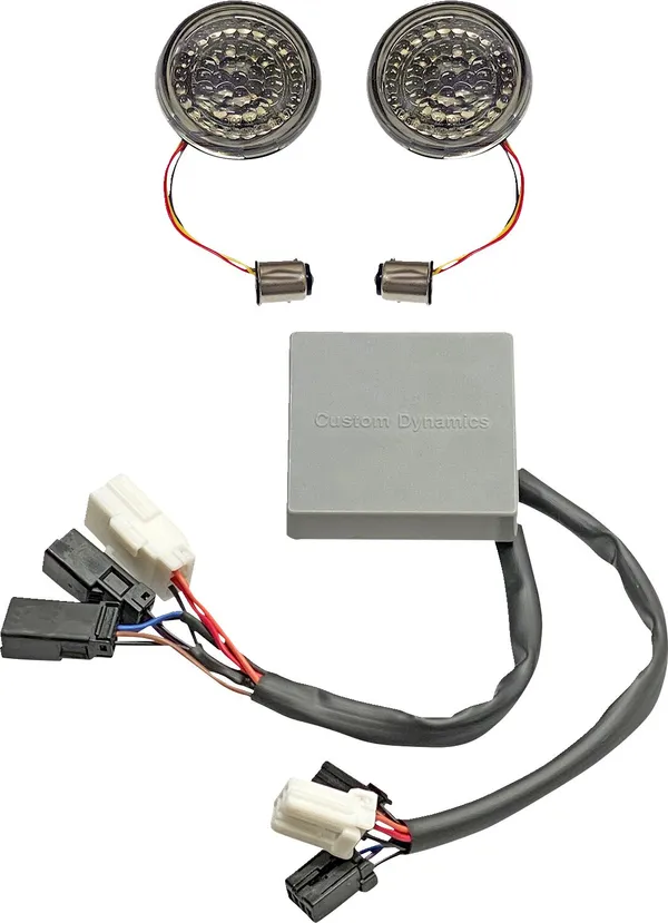 Inserts de clignotant LED Bullet Smart CUSTOM DYNAMICS - vue 2