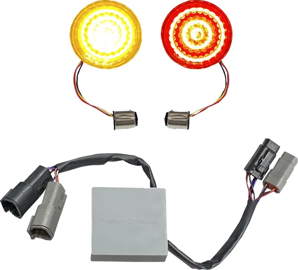 CUSTOM DYNAMICS Inserts de clignotant LED Bullet Smart