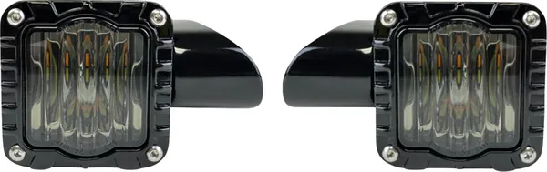 Clignotants avant LED haute performance Shark Demon Custom Dynamics - vue 2