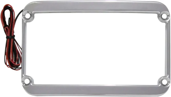 Cadre de plaque d'immatriculation éclairé The One Klock Werks pour garde-boue arrière - vue 3