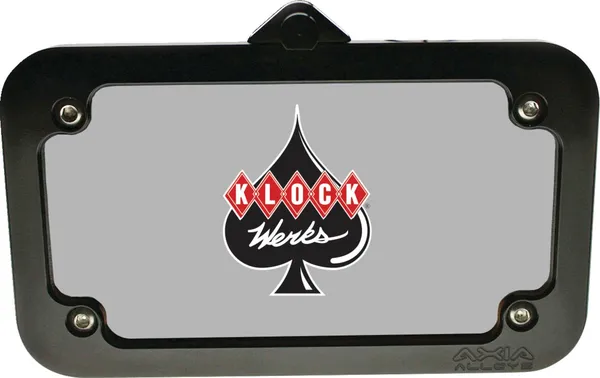 Support de plaque d'immatriculation éclairé Klock Werks - vue 2