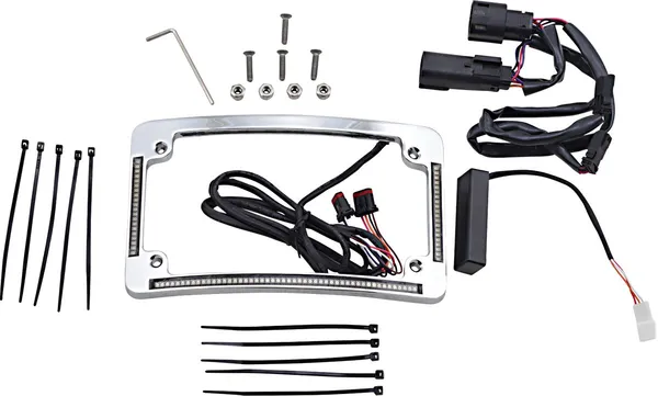 Cadre de plaque d'immatriculation LED Radius CUSTOM DYNAMICS