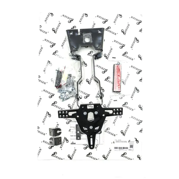 Support de plaque d'immatriculation ZIEGER type B PRO