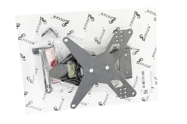 Support de plaque d'immatriculation ZIEGER X-Line type E