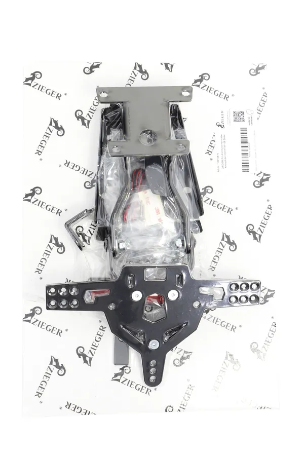 Support de plaque d'immatriculation ZIEGER PRO type D