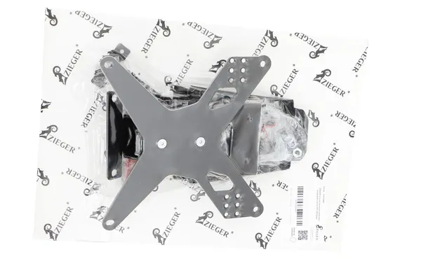 Support de plaque d'immatriculation ZIEGER X-Line type E