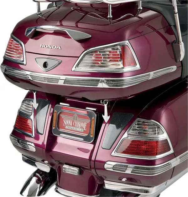 Kit d'inserts LED pour moulures de coffre et sacoches Show Chrome - vue 2