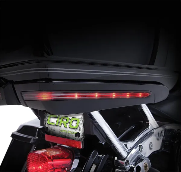 Sac de moto CIRO Light Tour Pack noir - vue 3