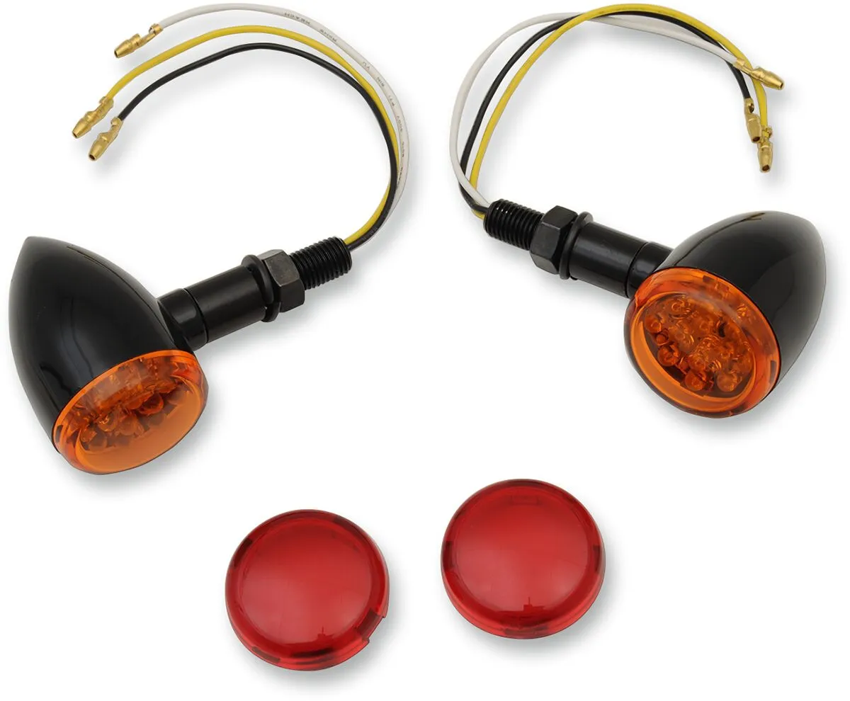 Feu LED Light BLK ambre/rouge DRAG SPECIALTIES