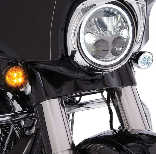 Feu additionnel avant Light Fang chrome CIRO - vue 3
