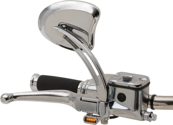 Feux additionnels Drag Specialties Lights Passing Chrome Fumé Hydraulique - vue 3