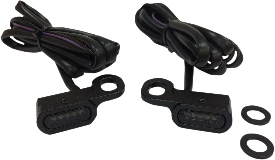Feu de position Drag Specialties Lights transit noir fumé hydraulique