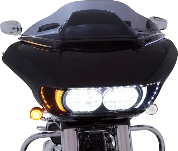 Ciro Light Windshield Trim Horizon Black - vue 2