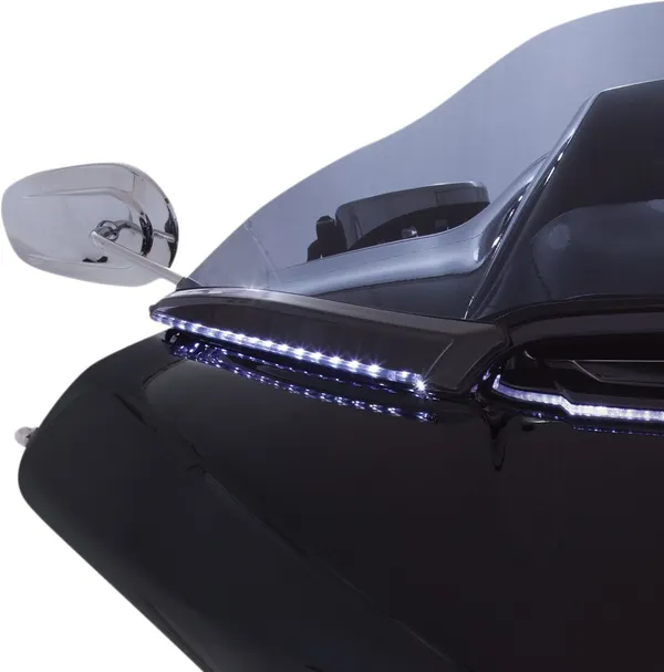 Ciro Light Windshield Trim Horizon Black - vue 5