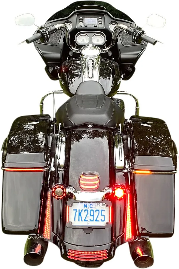 Feu séquentiel bicolore profil bas Custom Dynamics - vue 2