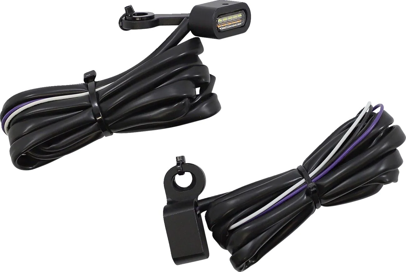 Feux de position à LED pour guidon Drag Specialties