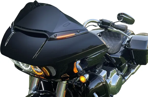 Bandeau de pare-brise LED dynamique Genesis 4 pour Road Glide CUSTOM DYNAMICS - vue 2