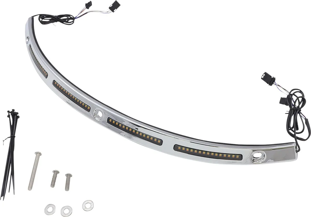 Genesis 4 Dynamic LED Garniture de pare-brise Batwing Custom Dynamics