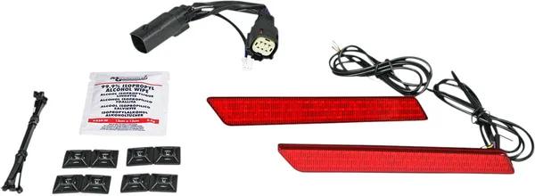 Éclairages de Sacoches Dual Color LED Saddlebag Latch Lightz Custom Dynamics