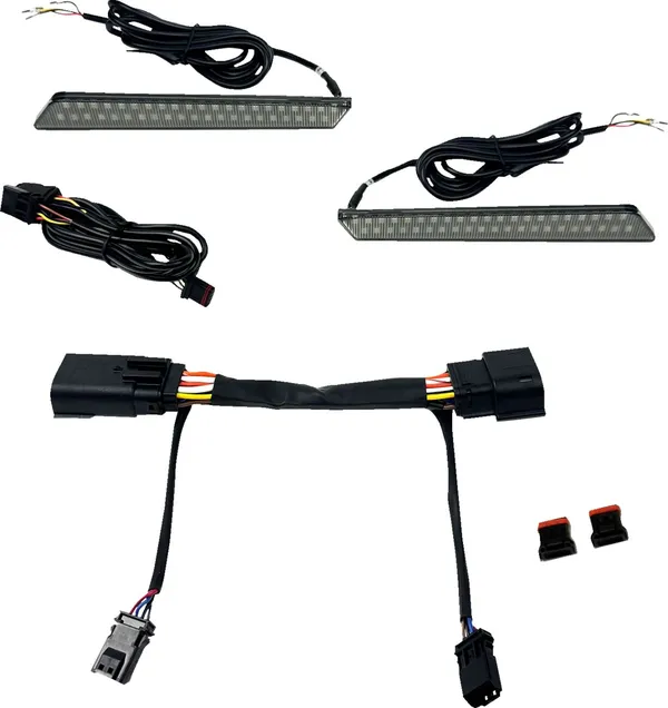 Éclairage de loquet de sacoche LED Dual Color Lightz™ CUSTOM DYNAMICS