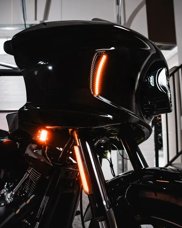 Remplacements de réflecteurs LED pour fourche avant CUSTOM DYNAMICS - vue 6