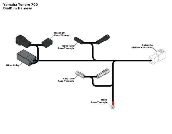Adaptateur de câblage P&P DialDim DENALI - vue 2