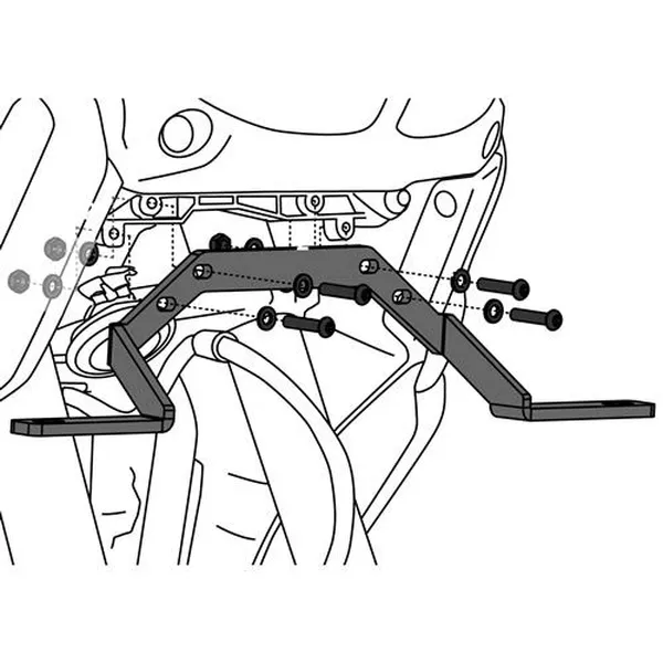 Kit de fixation pour feux de gabarit DENALI - vue 2