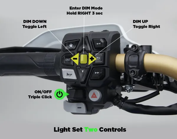 Feu Cansmart Gen II Honda Africa Twin Denali - vue 3
